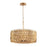 Varaluz Forever 9 Light Pendant, French Gold - 342P09FG