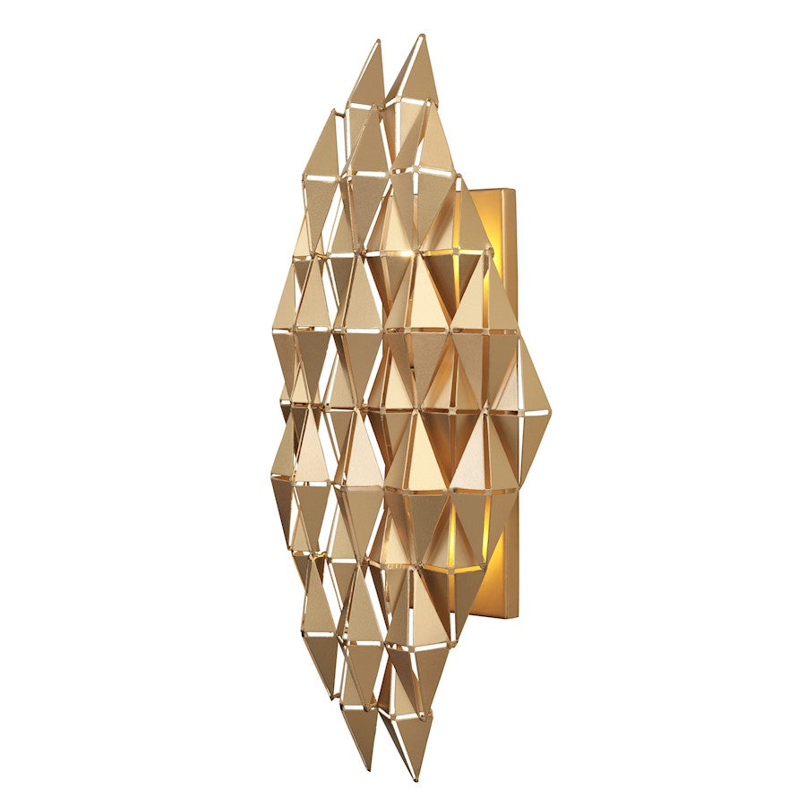 Varaluz Forever 2 Light Wall Sconce, French Gold - 342W02FG