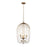 Varaluz Voliere 6 Light Crystal Pendant, Havana Gold - 343F06HG