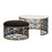 Varaluz Kato Nesting Coffee Table/Ottoman, Havana Gold/Carbon - 348TC32NHGCB