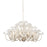 Varaluz Wildflower 8-Lt Chandelier, Gold Dust/Artifact/Clear - 378C08GDAR