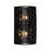 Varaluz Estela 2-Lt Sconce, Matte Black/French Gold