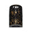 Varaluz Estela 2-Lt Sconce, Matte Black/French Gold