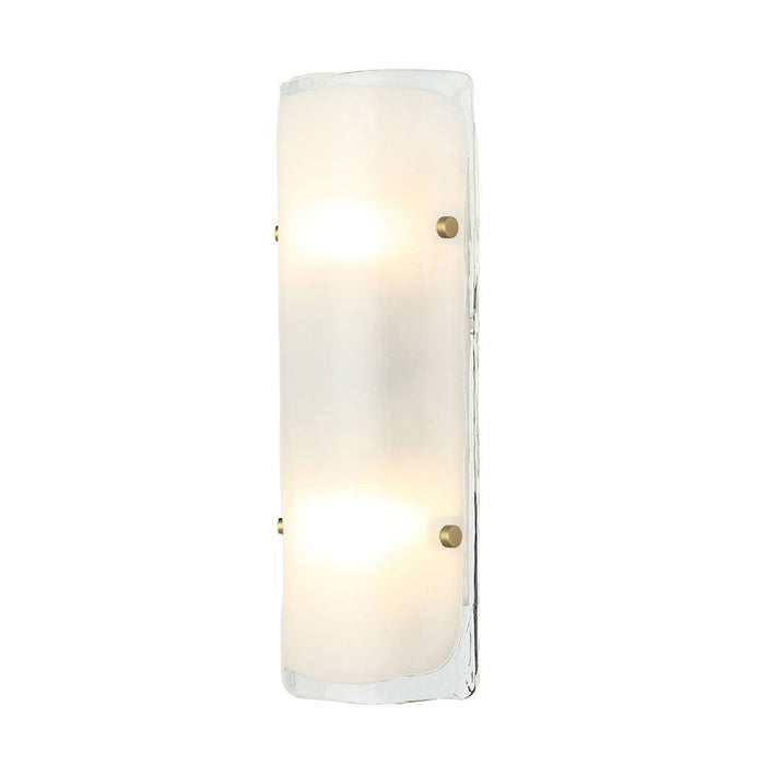 Varaluz Fairchild Sconce, Black/Nickel/Satin Brass/Clear