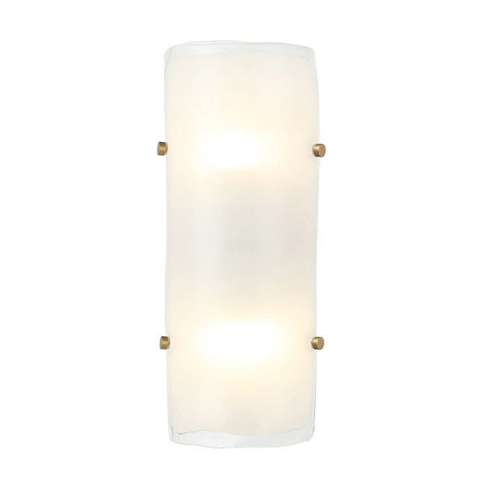 Varaluz Fairchild Sconce, Black/Nickel/Satin Brass/Clear