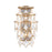 Varaluz Fleur 2 Light Sconce, French Gold/White Capiz - 386W02FG