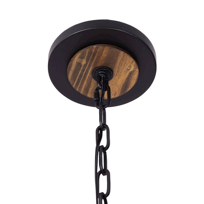 Varaluz Suratto Pendant, Matte Black