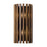 Varaluz Suratto 2 Light Sconce, Matte Black/Medium Walnut - 387W02MBW