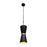 Varaluz Mad Hatter 2 Light Pendant, Matte Black/French Gold - 390P02MBFG