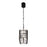 Varaluz Park Row Linear Pendant, Black/Gold/Modern Fluted