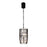 Varaluz Park Row Linear Pendant, Black/Gold/Modern Fluted