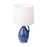 Varaluz Avesta 1 Lt Ceramic Table Lamp, Gray/Blue Lustro/Taupe