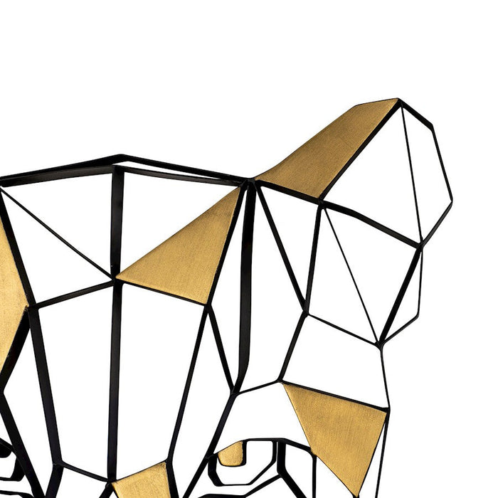 Varaluz Geometric Animal Kingdom Lion Wall Art