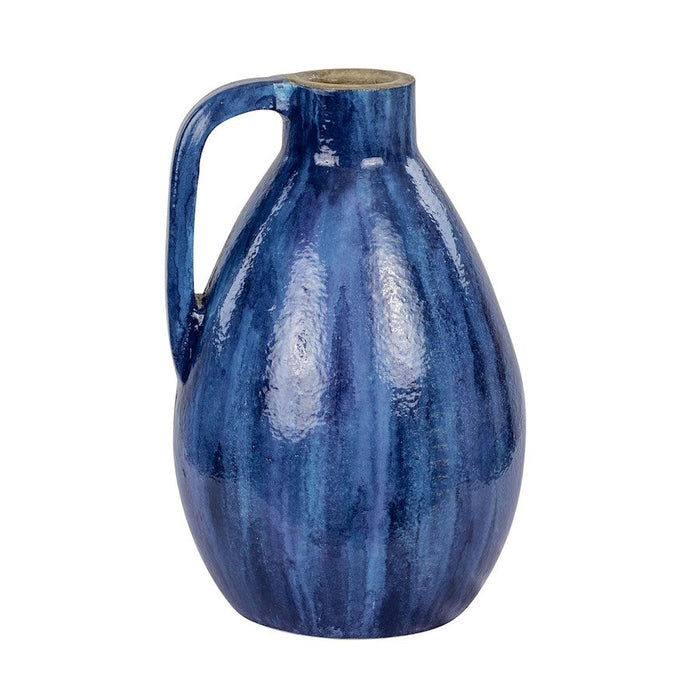 Varaluz Avesta 10" Ceramic Vase, Blue Lustro - 445VA01A