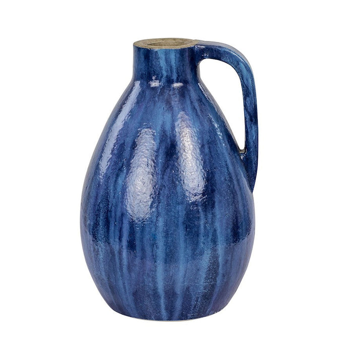 Varaluz Avesta Ceramic Vase, Blue Lustro