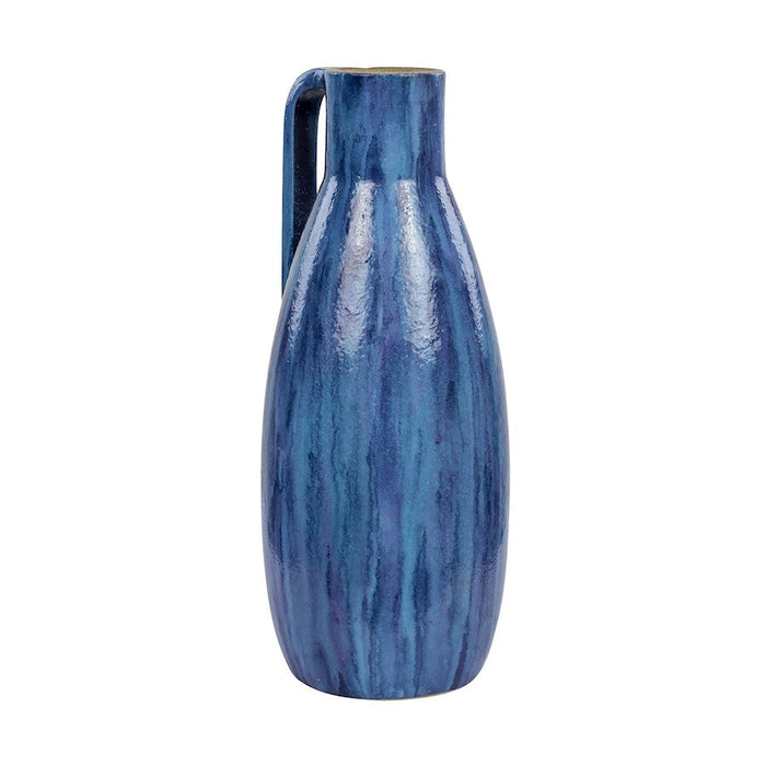 Varaluz Avesta Ceramic Vase, Blue Lustro