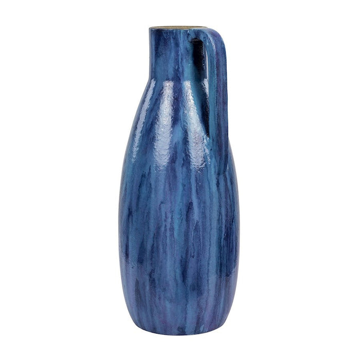 Varaluz Avesta Ceramic Vase, Blue Lustro