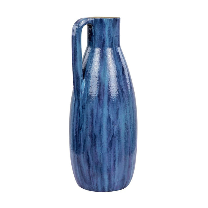 Varaluz Avesta Ceramic Vase, Blue Lustro