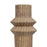 Varaluz Primea 12" Ceramic Vase, Brown Mud