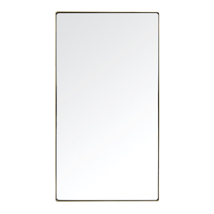 Varaluz Kye Rounded Rectangular Wall Mirror, Gold - 4DMI0108