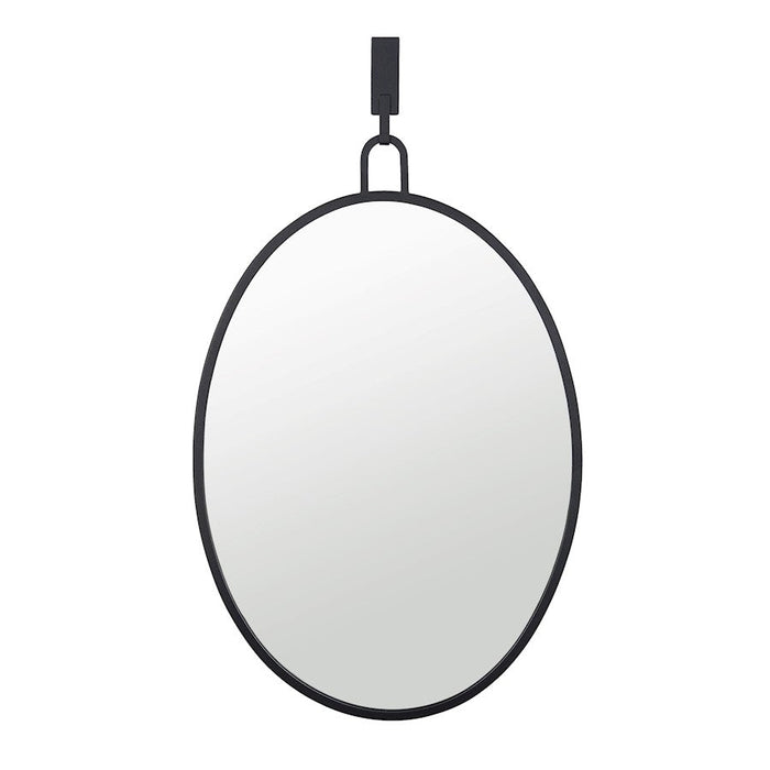 Varaluz Stopwatch Oval Powder Room Mirror