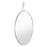 Varaluz Stopwatch Oval Powder Room Mirror