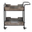 Varaluz Casa Rustic Metal Bar Cart, Multicolor