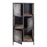 Varaluz Casa Rustic Cube Locker Bookcase, Multicolor