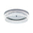 Vaxcel Vaughn 1 Light 12" LED Flush Mount, Chrome/Clear - C0275