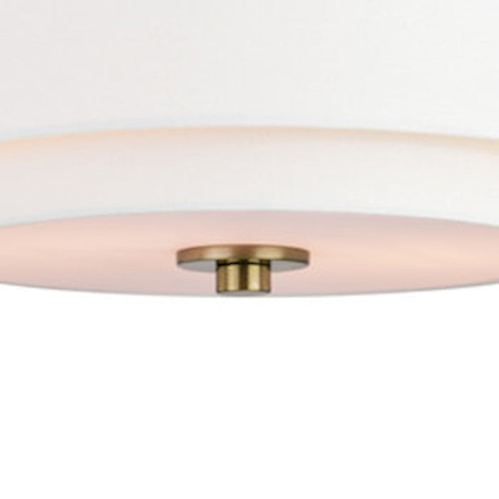 Vaxcel Burnaby 2 Light 13" Flush Mount