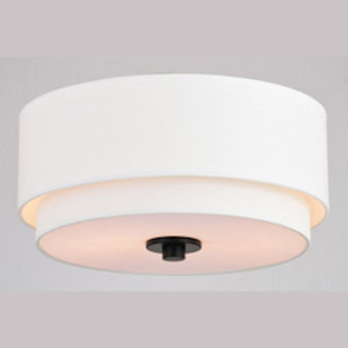 Vaxcel Burnaby 2 Light 13" Flush Mount