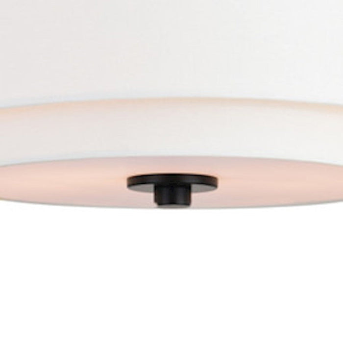 Vaxcel Burnaby 2 Light 13" Flush Mount