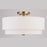 Vaxcel Burnaby 3 Light 16" Semi Flush Mount