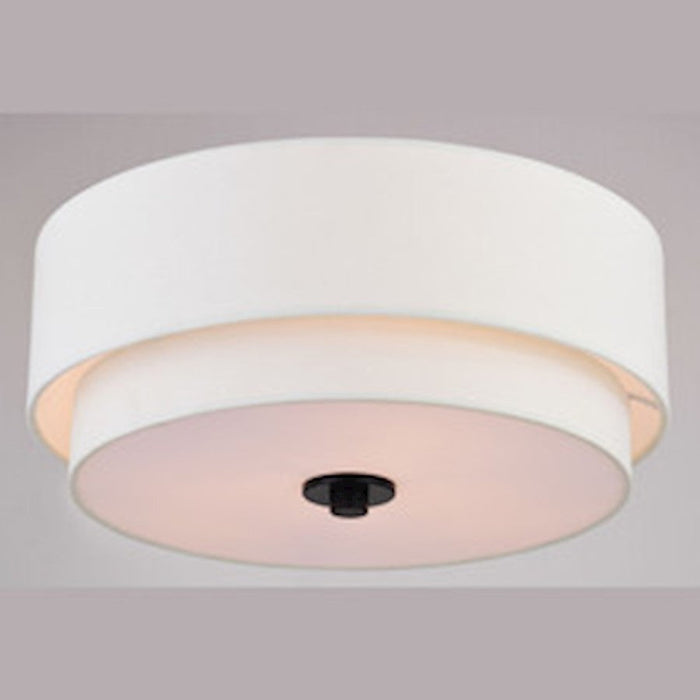 Vaxcel Burnaby 3 Light 16" Semi Flush Mount