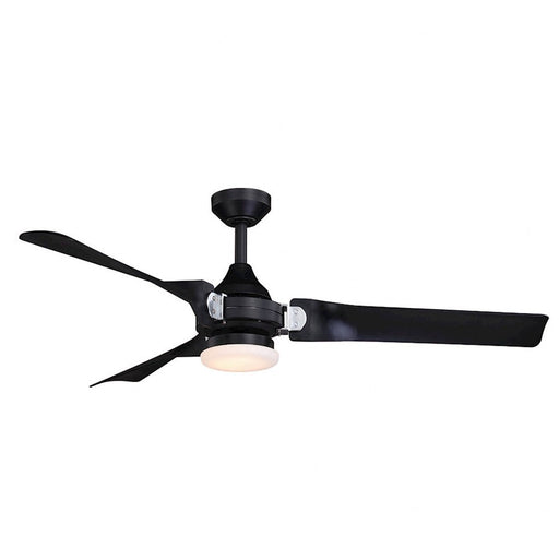 Vaxcel Austin 1 Light 52" LED Ceiling Fan, Black - F0069