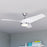 Vaxcel Odell 1 Light 52" Ceiling Fan