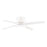 Vaxcel Erie 1 Light 52" Ceiling Fan, Matte White - F0107