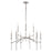 Vaxcel Kedzie 9 Light Chandelier, Polished Nickel - H0260