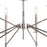 Vaxcel Kedzie 9 Light Chandelier, Polished Nickel