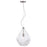 Vaxcel Ainslie 1 Light 12" Pendant, Nickel - P0315