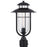 Vaxcel Bar Harbor 1 Light 9.5" Outdoor Post Light, Bronze - T0544