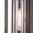 Vaxcel Pullman 1 Light 6.5" Outdoor Wall Light, Textured Black/Clear