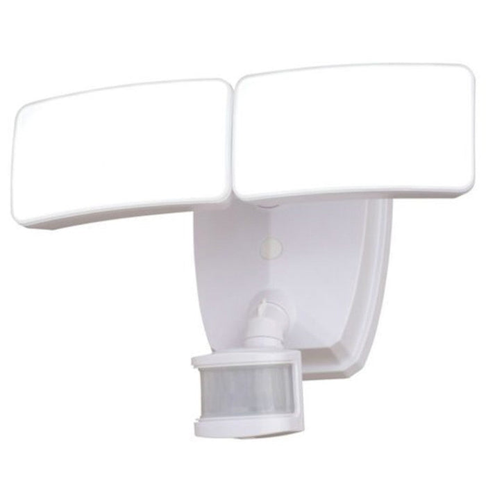 Vaxcel Zeta 2 Light LED Outdoor Motion Sensor Flood Light, White - T0620