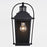 Vaxcel Lexington Dualux Outdoor Wall Light, Black/Clear