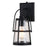 Vaxcel Portage Park 1 Light 6.5" Outdoor Wall Light, Matte Black/Clear - T0640