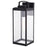 Vaxcel Kinzie 1 Light 7" W Outdoor Wall Light, Textured Black/Clear - T0645