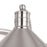 Vaxcel Akron 2 Light Vanity, Nickel/White