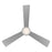 WAC Lighting Hug 3 Blade Flush Mount Ceiling Fan