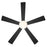 WAC Lighting Eclipse 5 Blade LED Ceiling Fan