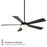 WAC Lighting Eclipse 5 Blade LED Ceiling Fan